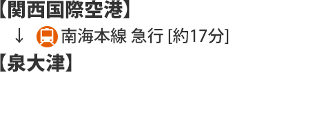 関西国差空港から