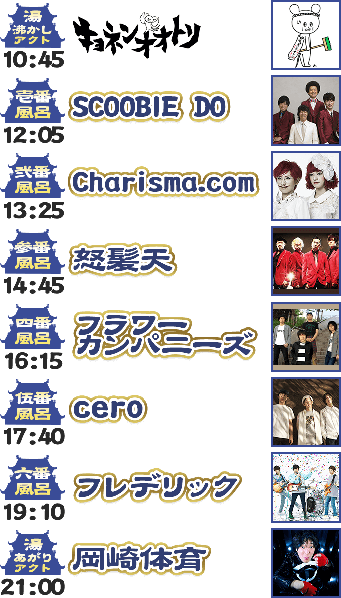 露天風呂ステージ